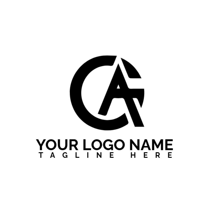 A logo design| Company logo template